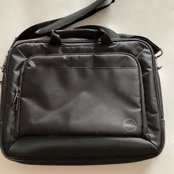 Dell Computer Laptop Bag Briefcase Adjustable Shoulder Strap Business Work - Picture 1 of 11